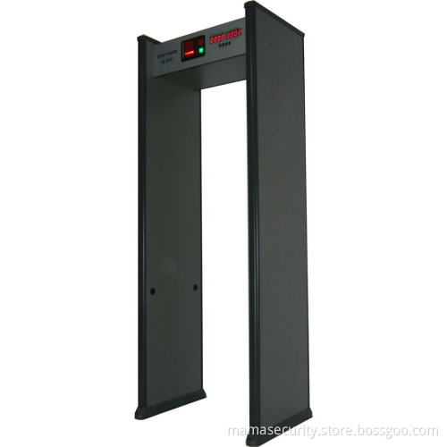 outdoor walk through metal detector